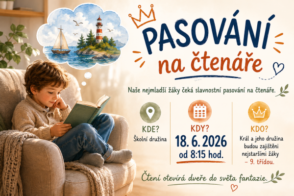 Pasování na&nbsp;čtenáře